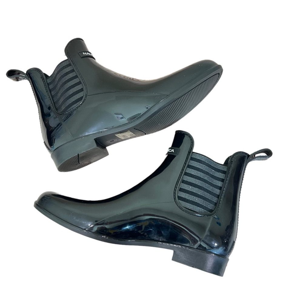 Nautica Rain Boots Booties Size 10 - Picture 6 of 9